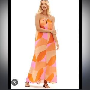 Vix by Paula Hermanny Martinica Emily Colorblock Maxi Dress